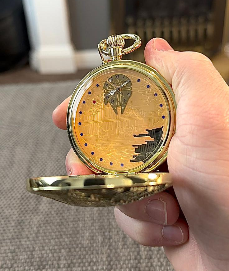 Chronostar Pocket Watch Gold